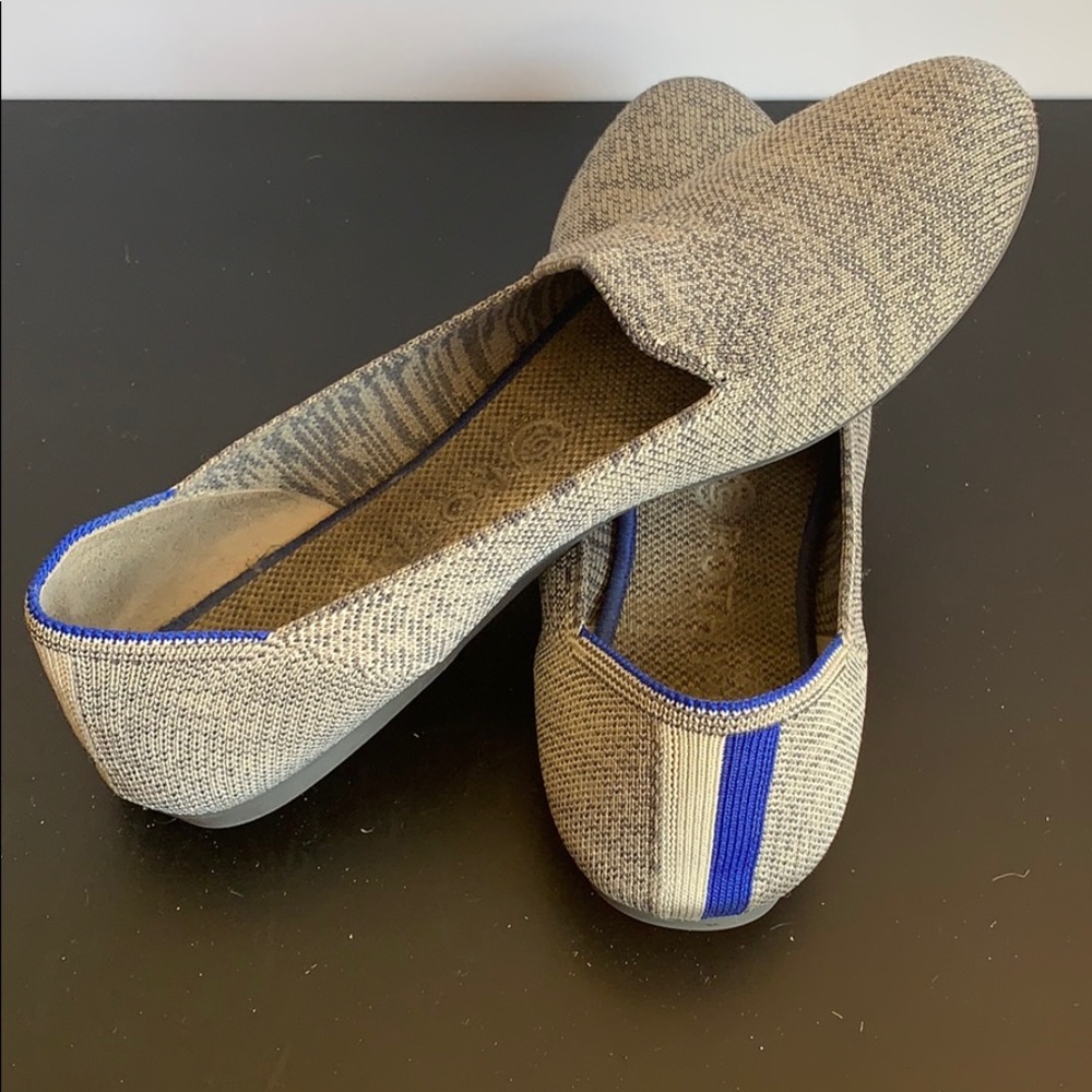 Retired Rothy’s grey heather loafer 9.5